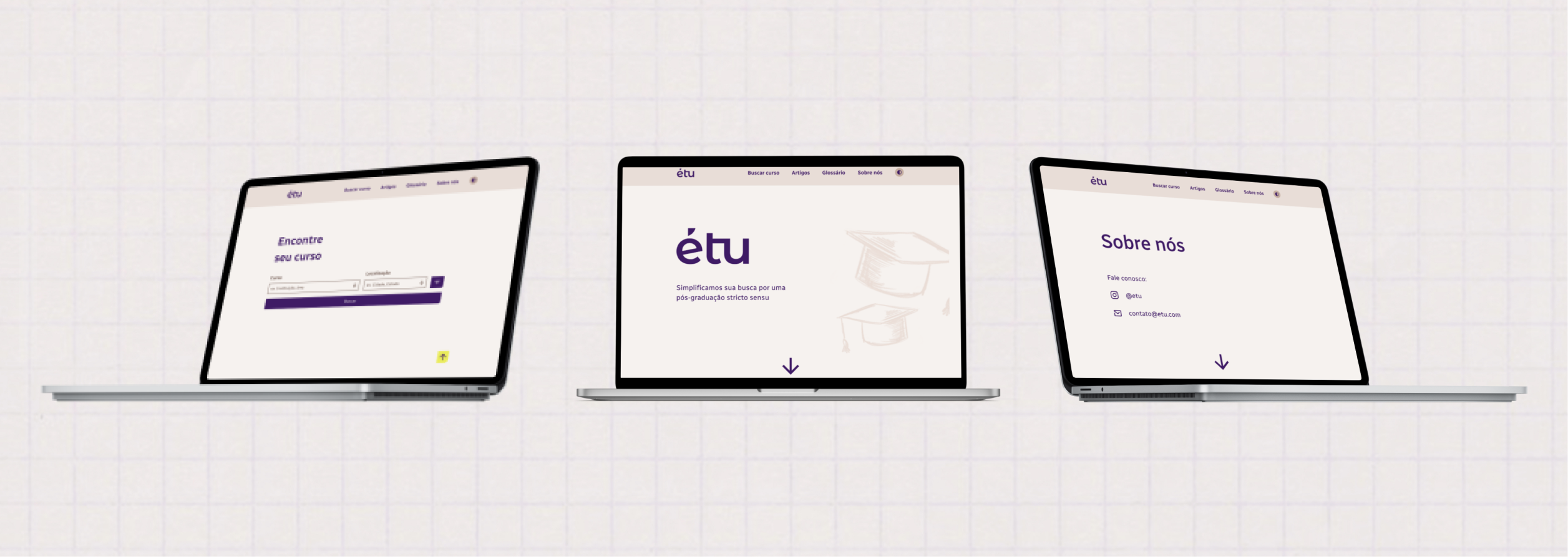 Etu - visualização web
